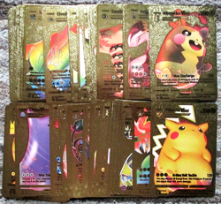 Pokemon Gold Foil 55 Card Deck Box - Image 2