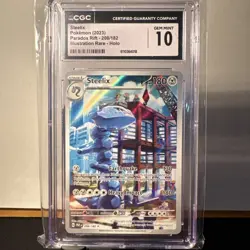 Steelix 208/182 CGC 10 Gem Mint SIR Illustration Rare Paradox Rift Pokemon Card - Image 1