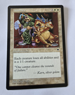 Wizards of the Coast Urza's Saga Karn, Silver Golem Rare Regular English 1998 - Image 1