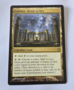 Wizards of the Coast Theros Nykthos, Shrine to Nyx Rare Regular English 2013 - Image 1