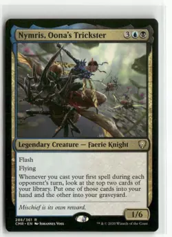 Nymris, Oona's Trickster - Commander Legends MTG NM - Image 1