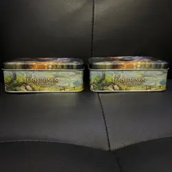 Magic the Gathering Lord of the Rings Collector Tin Gandalf x2 Mtg LOTR EMPTY - Image 3