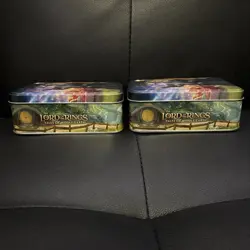 Magic the Gathering Lord of the Rings Collector Tin Gandalf x2 Mtg LOTR EMPTY - Image 5