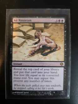 Ad Nauseam - LP - Shards - MTG - Image 1