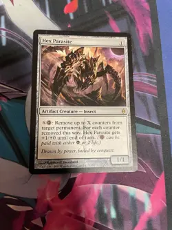 MTG - HEX PARASITE - RARE - NEW PHYREXIA - MP - Image 1