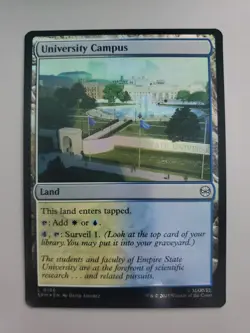MTG University Campus Marvel's Spider-Man Foil Land - Image 1