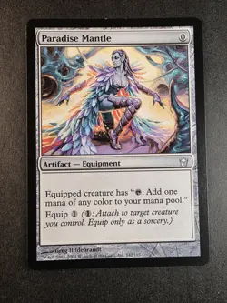 Paradise Mantle Fifth Dawn MTG Magic the Gathering 2004 - Image 1
