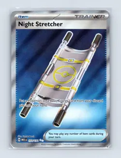 Night Stretcher 173/132 Ultra Rare Mega Evolution Pokemon Holo Lightly Played - Image 1