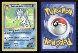 Sabrina's Golduck 30/132 Gym Challenge Unlimited HP/DMG Pokemon - Image 3