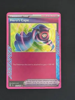 Pokemon Hero's Cape 152/162 Temporal Forces ACE SPEC - NM - Image 1