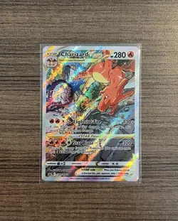 Pokemon Sword & Shield Charizard VSTAR SWSH262 Promo Holo Full Art 280 HP - Image 1