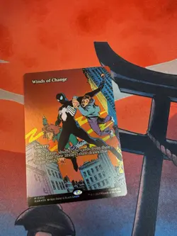 MTG FOIL Winds of Change Full Art English MAR - Image 1