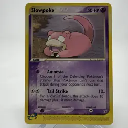 Pokemon Slowpoke 45/95 EX Team Magma vs Team Aqua 2004 Non Holo TCG - Image 1