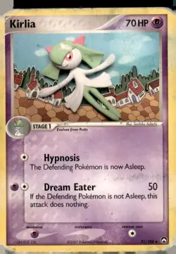 Kirlia 31/108 Uncommon Power Keepers Pokemon Near Mint - Image 1