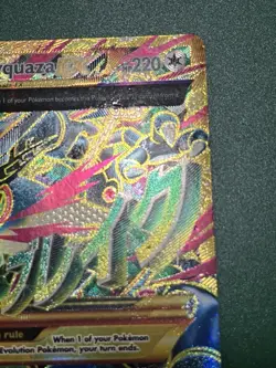 M Rayquaza EX 98/98 Full Art Holo XY Ancient Origins 2015 Damaged - Image 4