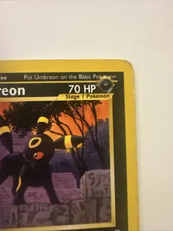 UMBREON RARE POKEMON NEO DISCOVERY 32/75 VINTAGE - Image 3