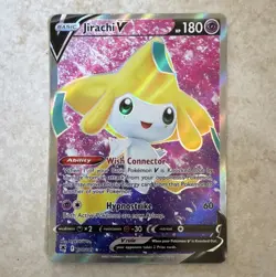 Pokemon TCG Jirachi V 170/189 Astral Radiance Full Art Holo Ultra Rare EN - Image 1