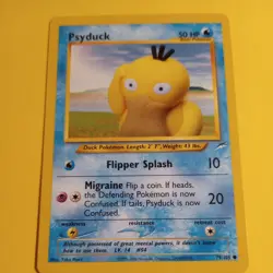 Psyduck 79/105 Neo Destiny Regular Common ENG AWESOME Duck Action!! - Image 1