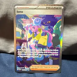 Pokemon Iono SV: Paldean Fates 237/091 Special Illustration Rare Holo ENG - Image 1