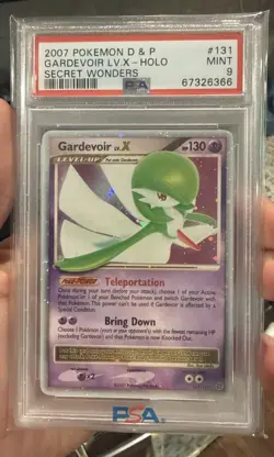 Pokemon Gardevoir Lv.X Secret Wonders Holo Ultra Rare #131 PSA 9 Mint - Image 1