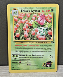 Erika’s Ivysaur 41/132 Gym Challenge 2000 Uncommon NM Pokemon TCG - Image 1