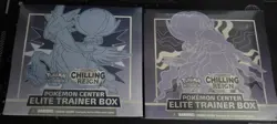 Pokemon Center Chilling Reign ETB Set Ice & Shadow Rider Sealed See Description - Image 2