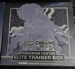 Pokemon Center Chilling Reign ETB Set Ice & Shadow Rider Sealed See Description - Image 4