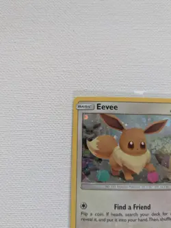 EEVEE SM184 P SUN & MOON PROMO POKEMON TCG HOLO NM/M - Image 2