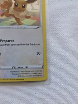 Eevee SWSH212 Holo Promo Sword & Shield Promo Pokemon NM - Image 3