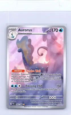 Aurorus 092/088 Holo Illustration Rare Perfect Order Pokemon Near Mint - Image 1