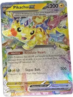 Pikachu ex 057/217 - Pokemon Ascended Heroes - NM - Image 1