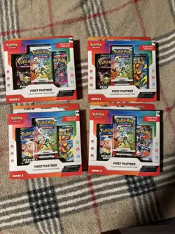 pokemon first partner illustration Series 2 Sealed Boxes X4 In Hand Read To Ship - Image 1
