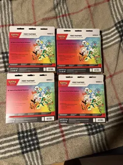 pokemon first partner illustration Series 2 Sealed Boxes X4 In Hand Read To Ship - Image 2