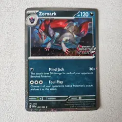 Zoroark #062/086 SV: White Flare - Pokemon TCG - STAMPED PROMO - COSMOS HOLO - Image 1