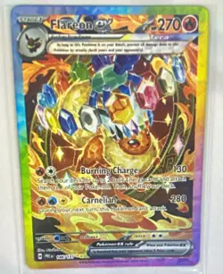 Flareon ex 146/131 Sv: Prismatic Evolutions Double Rare Full Art Holo EN - Image 1