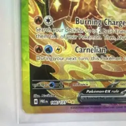 Flareon ex 146/131 Sv: Prismatic Evolutions Double Rare Full Art Holo EN - Image 3