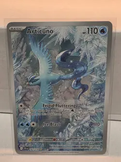 The Pokemon Company Pokemon TCG Articuno 161/159 Sv09 Holo IR English 110 HP - Image 1