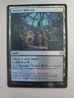 MTG Sinister Hideout Marvel's Spider-Man Foil Land - Image 1