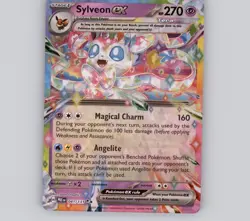 Sylveon ex 041/131 Holo Double Rare Prismatic Evolutions NM Pokemon - Image 1
