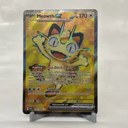 Meowth ex 107/088 Ultra Rare Perfect Order Pokemon NM - Image 1