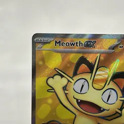 Meowth ex 107/088 Ultra Rare Perfect Order Pokemon NM - Image 2