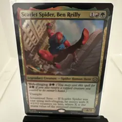 Scarlet Spider, Ben Reilly - 142 - NM Foil - Marvel's Spider-Man - MTG - Image 1
