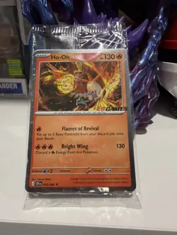 Ho-Oh EB Games Stamped Promo 010/086 Chaos Rising (SEALED) Pokemon TCG - Image 1