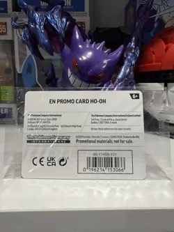 Ho-Oh EB Games Stamped Promo 010/086 Chaos Rising (SEALED) Pokemon TCG - Image 2