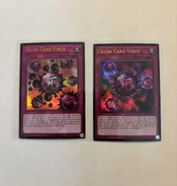 Doom Virus Dragon + Crush Card Virus + Fang of Critias Yugioh Set | +Bonus Card - Image 4