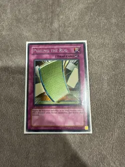 Yugioh - Pulling the Rug - STON-EN060 - Rare - LP - 1st Edition - Image 1