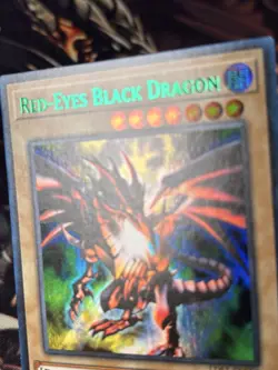 Yugioh: Red-Eyes Black Dragon - LDS1-EN001 - Ultra Rare - 1st Edition (Green) NM - Image 3
