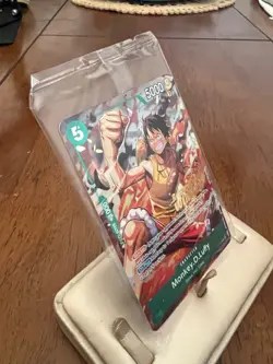 One Piece Release Event Winner Card Monkey.D.Luffy P-135 P Foil - Image 4