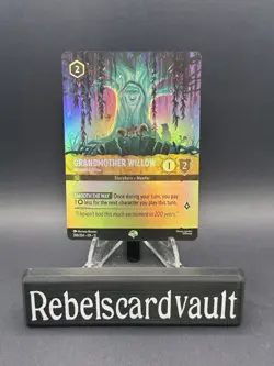 Disney Lorcana Winterspell Grandmother Willow Ancient Advisor Epic 206/204 Foil - Image 2