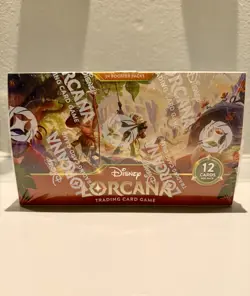 New Factory Sealed Disney Lorcana TCG Wilds Unknown Booster Box English - Image 1